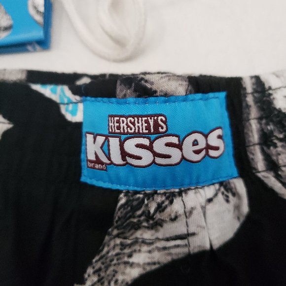 NWT Mens Boxers Underwear Hershey's Kisses Black Silver Candy Chocolate S Gift - Picture 3 of 12
